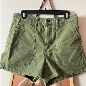 Madewell High Waist  - Olive Green Women's Shorts - Sz 29